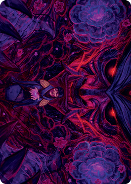 Reckoner Shakedown Art Card [Kamigawa: Neon Dynasty Art Series] | Gate City Games LLC