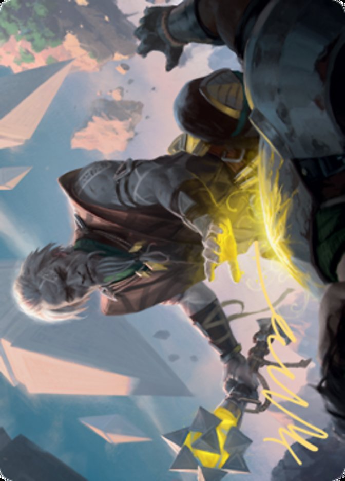 Expedition Healer Art Card (Gold-Stamped Signature) [Zendikar Rising Art Series] | Gate City Games LLC