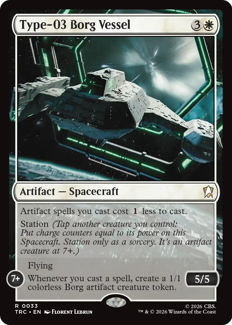 Type-03 Borg Vessel [Star Trek Commander] | Gate City Games LLC