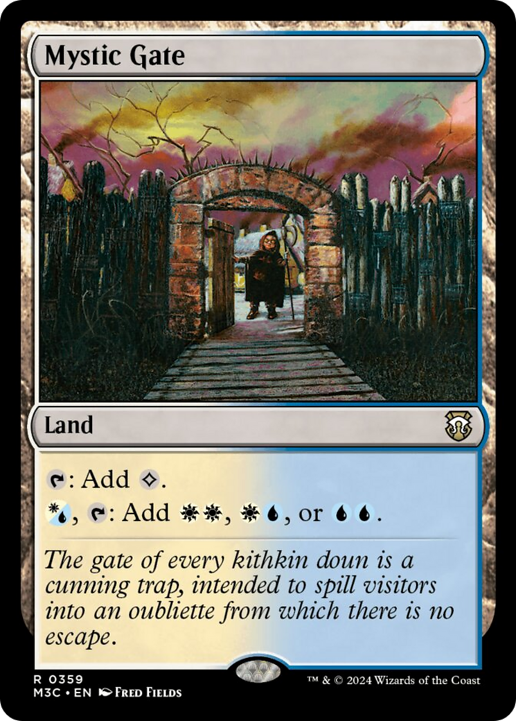 Mystic Gate (Ripple Foil) [Modern Horizons 3 Commander] | Gate City Games LLC