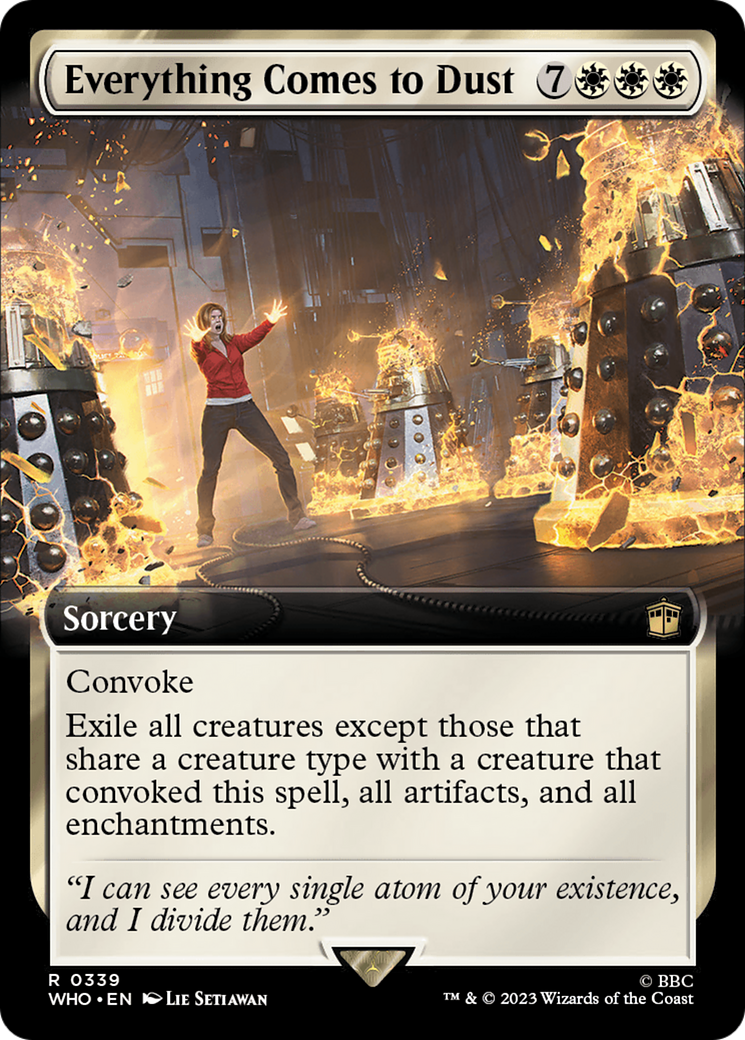 Everything Comes to Dust (Extended Art) [Doctor Who] | Gate City Games LLC