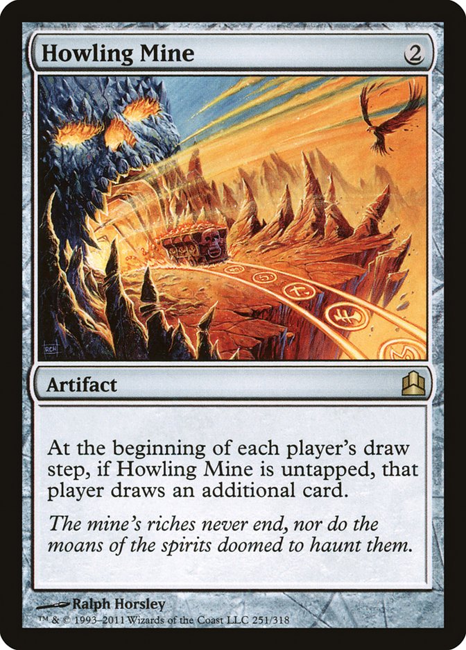 Howling Mine [Commander 2011] | Gate City Games LLC