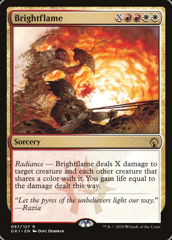 Brightflame [Guilds of Ravnica Guild Kit] | Gate City Games LLC