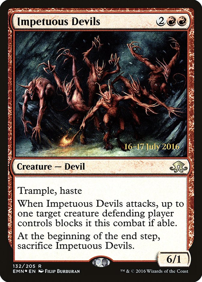 Impetuous Devils [Eldritch Moon Prerelease Promos] | Gate City Games LLC
