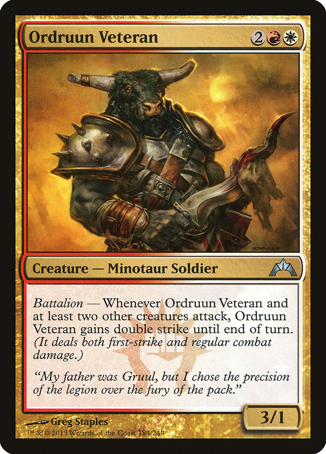 Ordruun Veteran [Gatecrash] | Gate City Games LLC