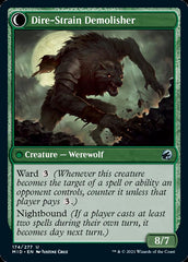 Burly Breaker // Dire-Strain Demolisher [Innistrad: Midnight Hunt] | Gate City Games LLC