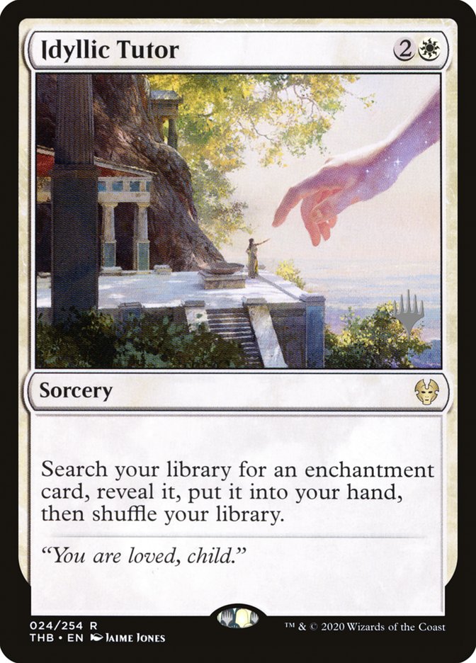 Idyllic Tutor (Promo Pack) [Theros Beyond Death Promos] | Gate City Games LLC