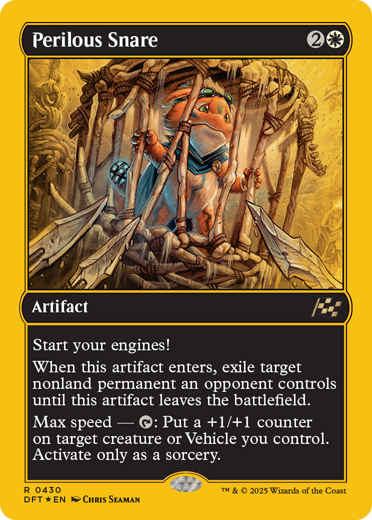 Perilous Snare (First-Place Foil) [Aetherdrift] | Gate City Games LLC
