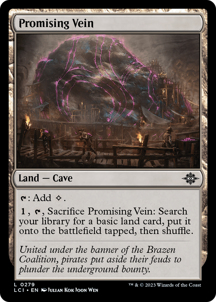 Promising Vein [The Lost Caverns of Ixalan] | Gate City Games LLC