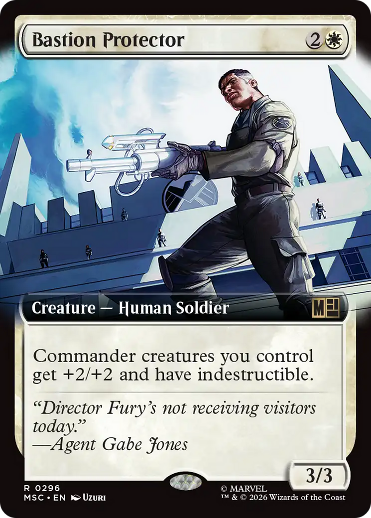 Bastion Protector (Extended Art) [Marvel Super Heroes Commander] | Gate City Games LLC
