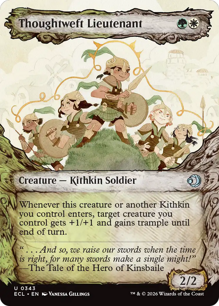 Thoughtweft Lieutenant (Showcase) [Lorwyn Eclipsed] | Gate City Games LLC