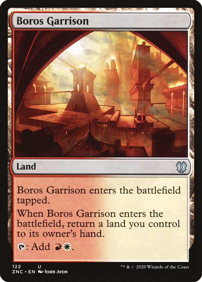 Boros Garrison [Zendikar Rising Commander] | Gate City Games LLC