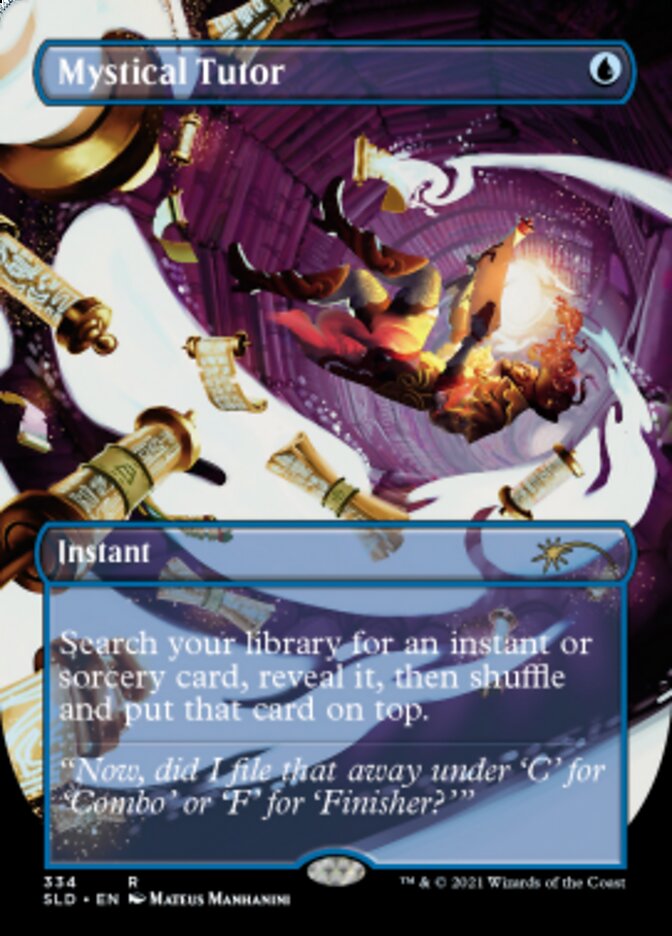 Mystical Tutor (Borderless) [Secret Lair Drop Series] | Gate City Games LLC