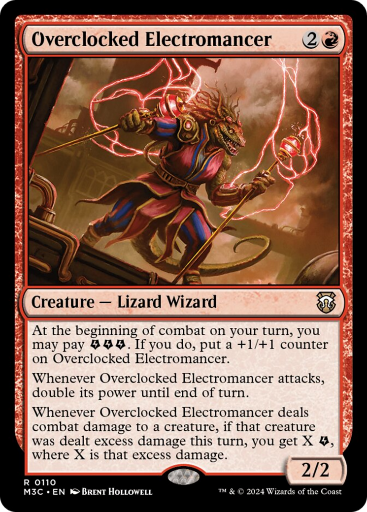 Overclocked Electromancer [Modern Horizons 3 Commander] | Gate City Games LLC