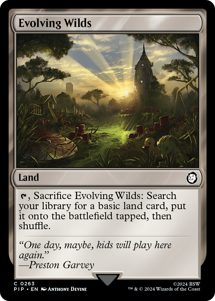 Evolving Wilds [Fallout] | Gate City Games LLC