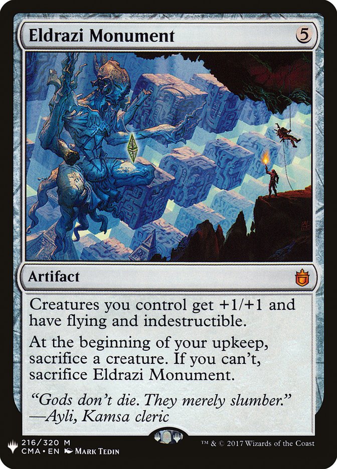 Eldrazi Monument [Mystery Booster] | Gate City Games LLC