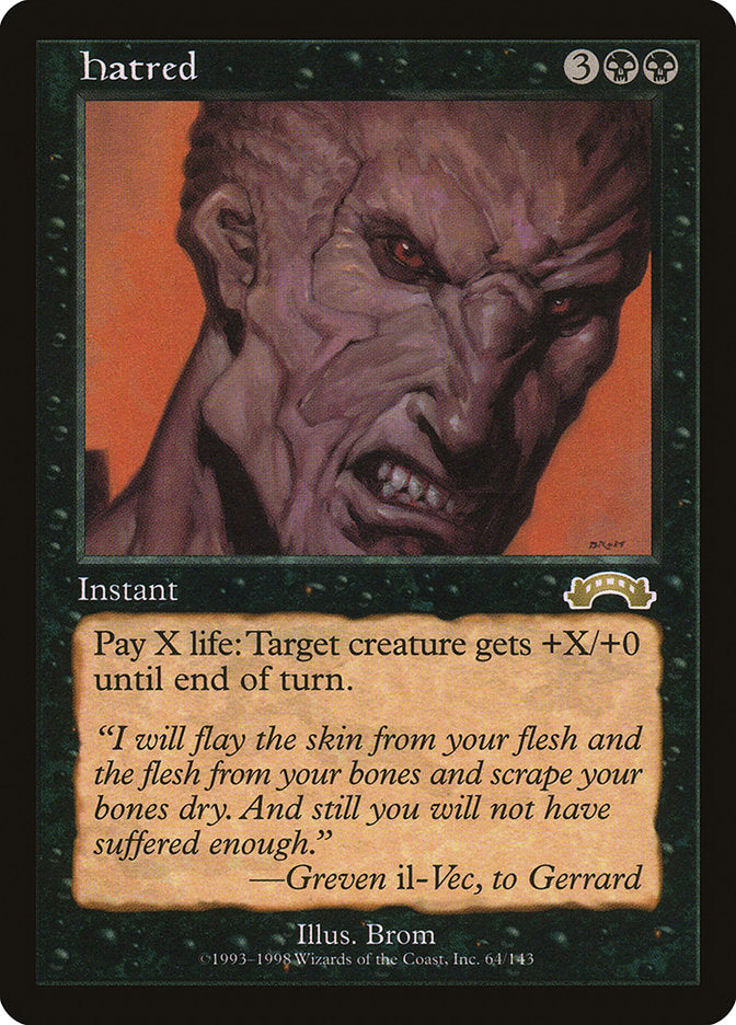 Hatred [Exodus] | Gate City Games LLC