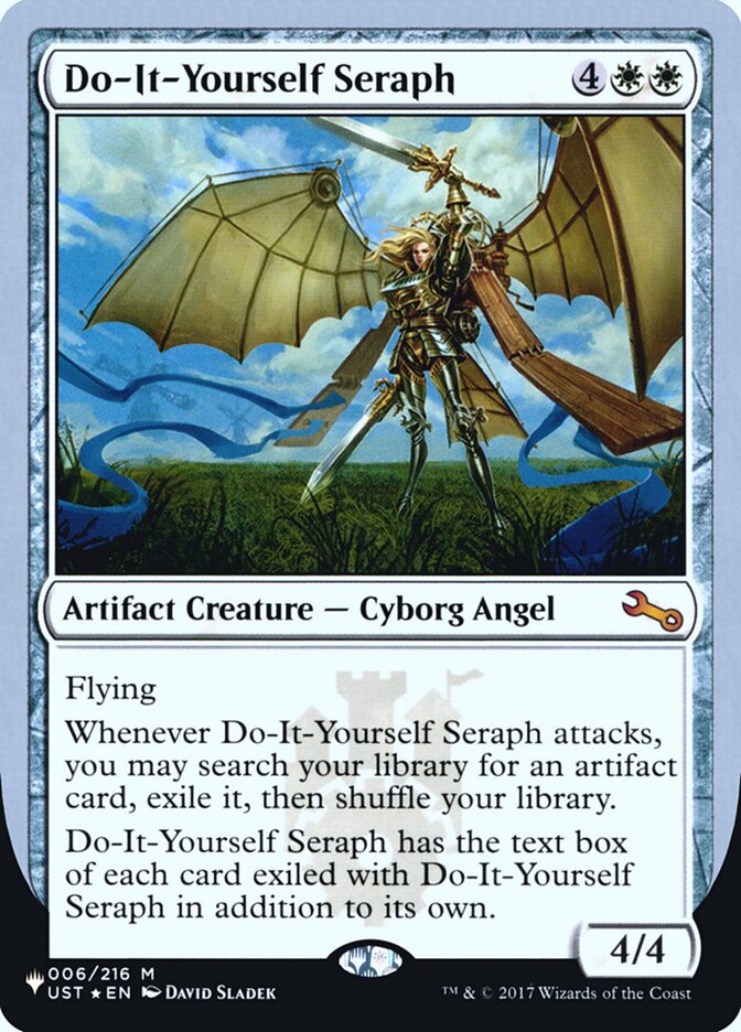 Do-It-Yourself Seraph (Unfinity Foil Edition) [The List] | Gate City Games LLC