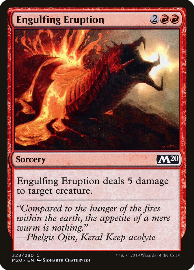 Engulfing Eruption [Core Set 2020] | Gate City Games LLC