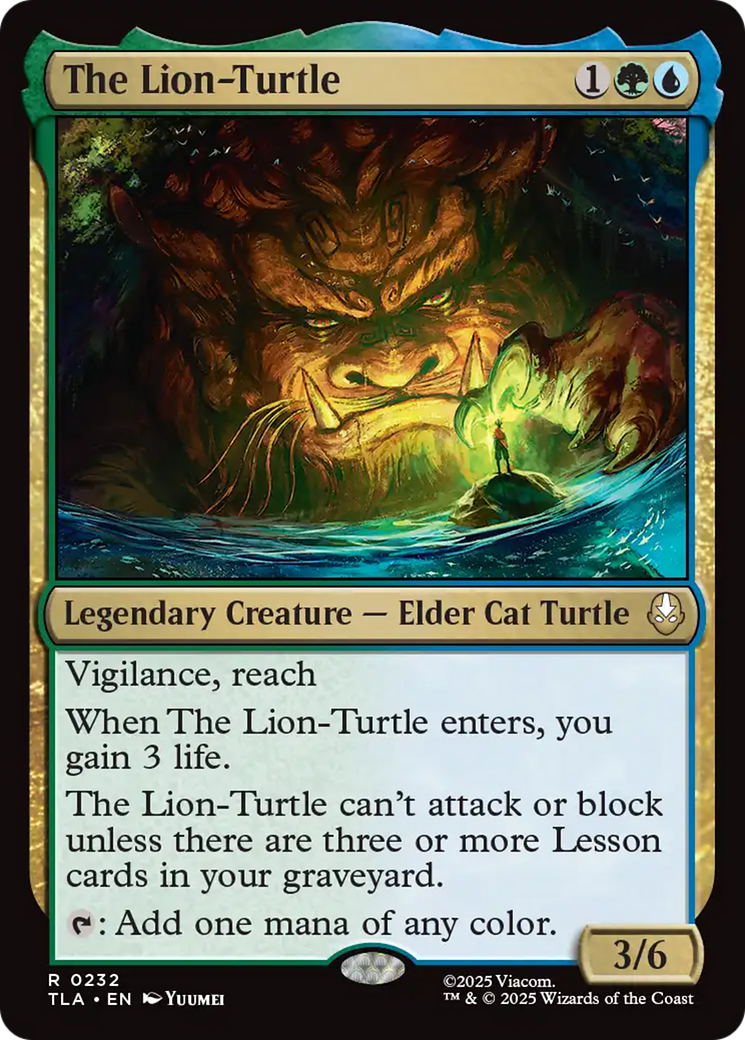 The Lion-Turtle [Avatar: The Last Airbender] | Gate City Games LLC