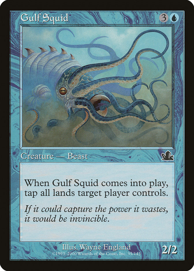 Gulf Squid [Prophecy] | Gate City Games LLC