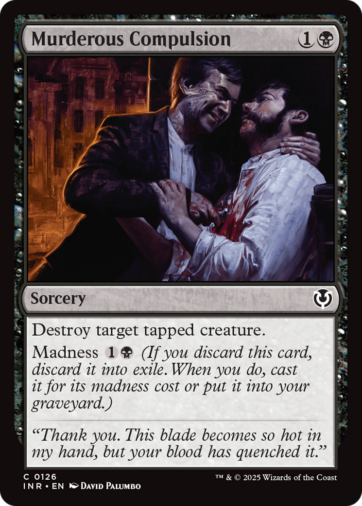 Murderous Compulsion [Innistrad Remastered] | Gate City Games LLC