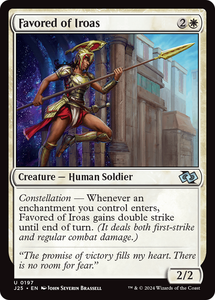 Favored of Iroas [Foundations Jumpstart] | Gate City Games LLC