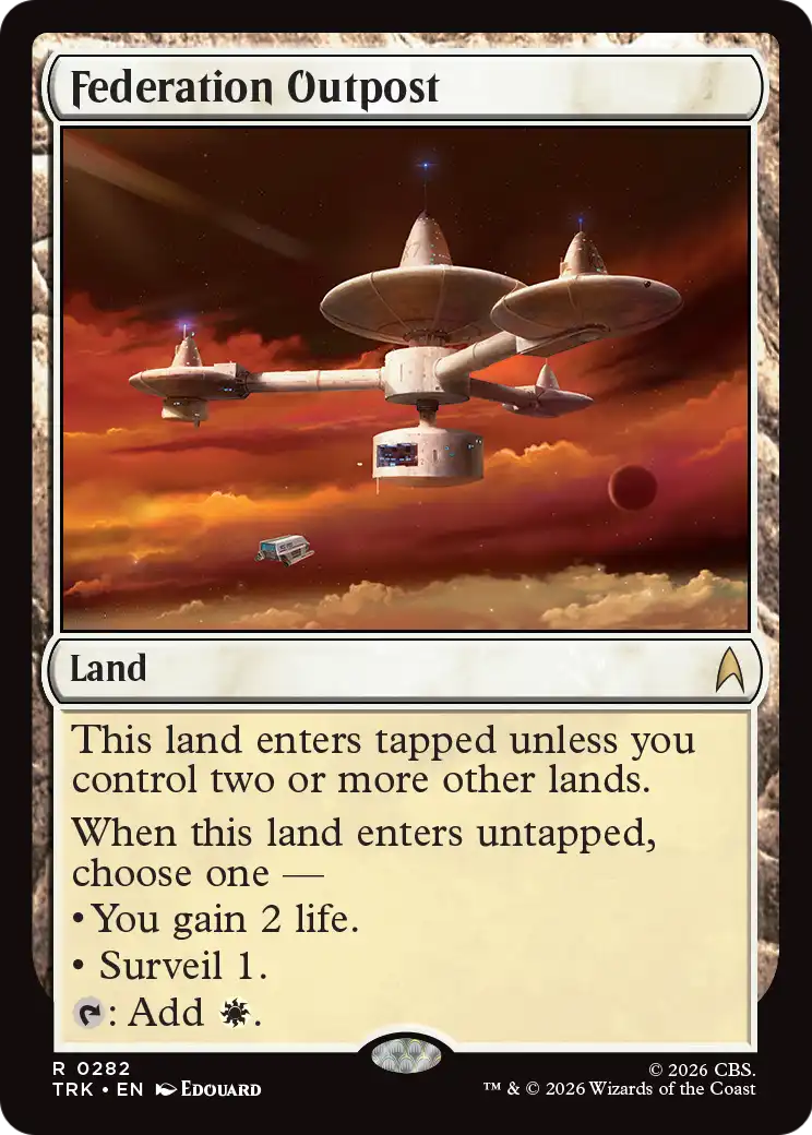Federation Outpost [Star Trek] | Gate City Games LLC
