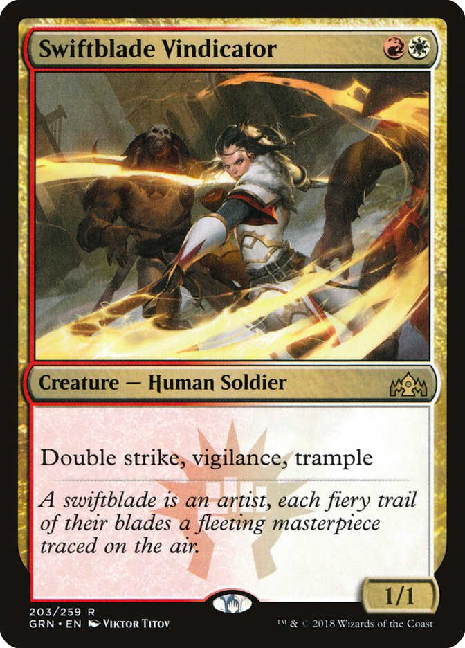 Swiftblade Vindicator [Guilds of Ravnica] | Gate City Games LLC