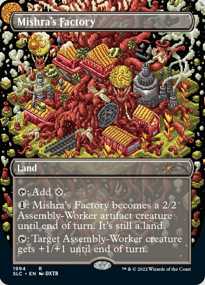 Mishra's Factory (Borderless) [Secret Lair Countdown Kit] | Gate City Games LLC