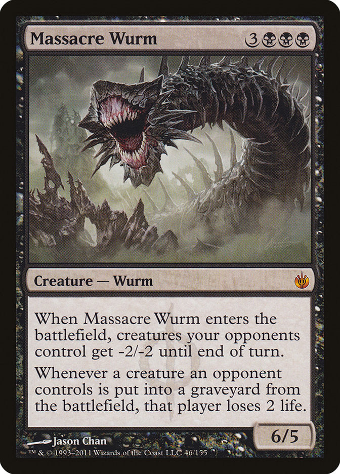 Massacre Wurm [Mirrodin Besieged] | Gate City Games LLC