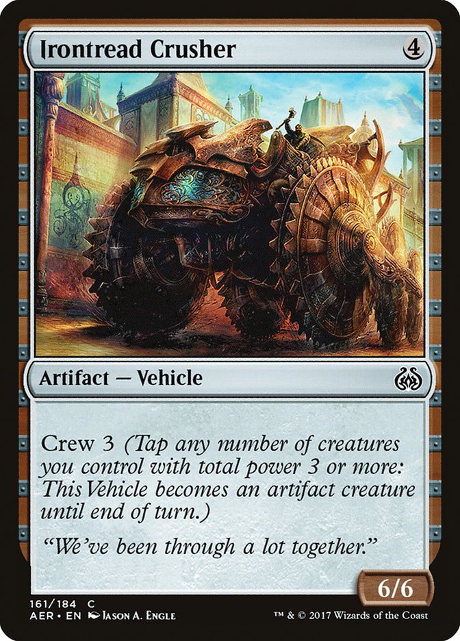 Irontread Crusher [Aether Revolt] | Gate City Games LLC