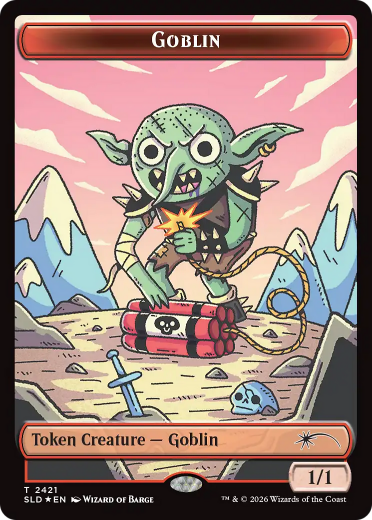 Goblin Token (2421) [Secret Lair Drop Series] | Gate City Games LLC