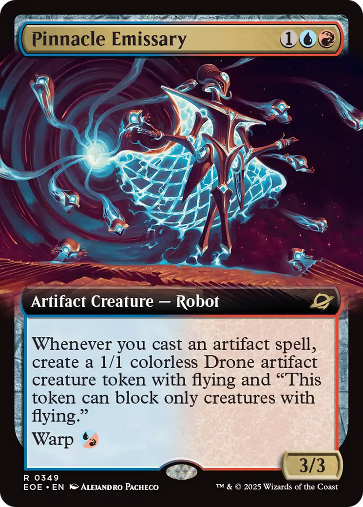 Pinnacle Emissary (Extended Art) [Edge of Eternities] | Gate City Games LLC