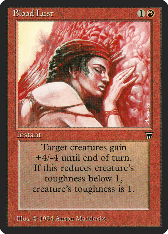 Blood Lust [Legends] | Gate City Games LLC