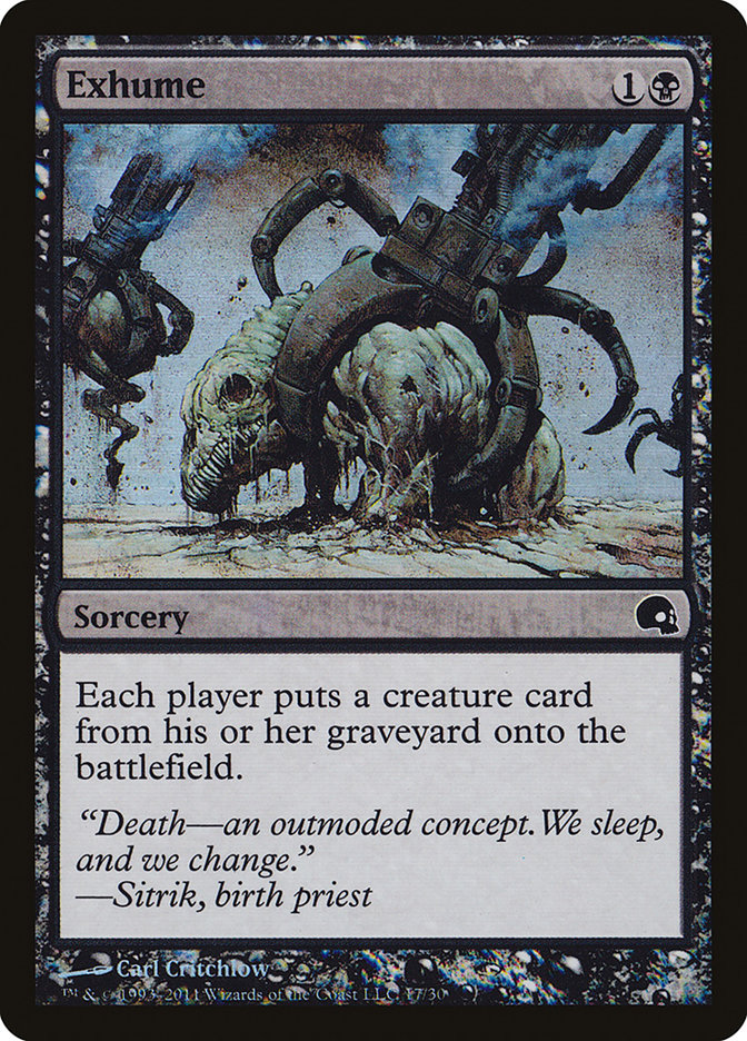 Exhume [Premium Deck Series: Graveborn] | Gate City Games LLC