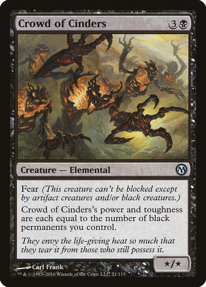 Crowd of Cinders [Duels of the Planeswalkers] | Gate City Games LLC