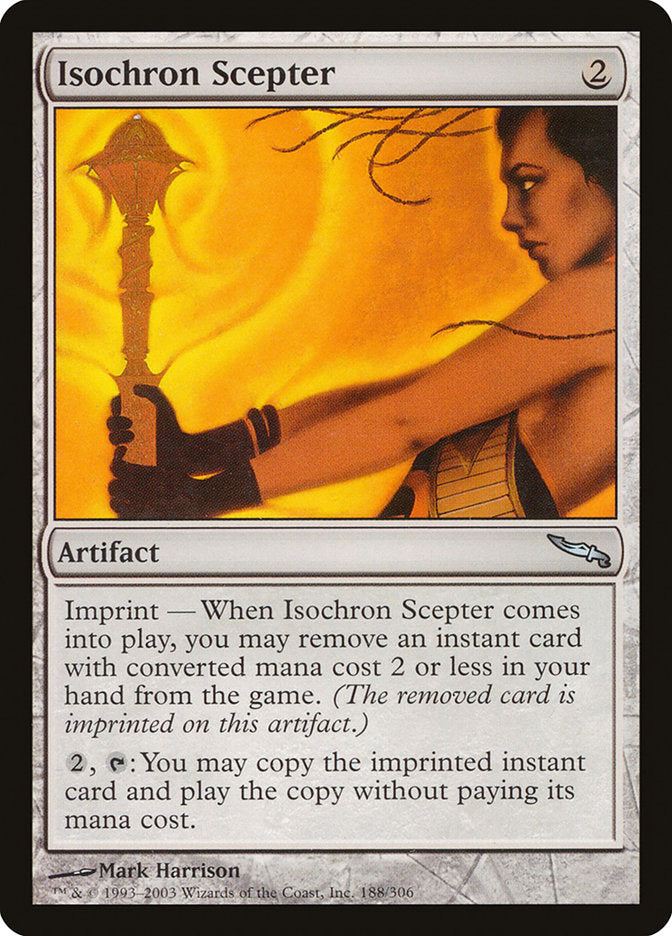 Isochron Scepter [Mirrodin] | Gate City Games LLC