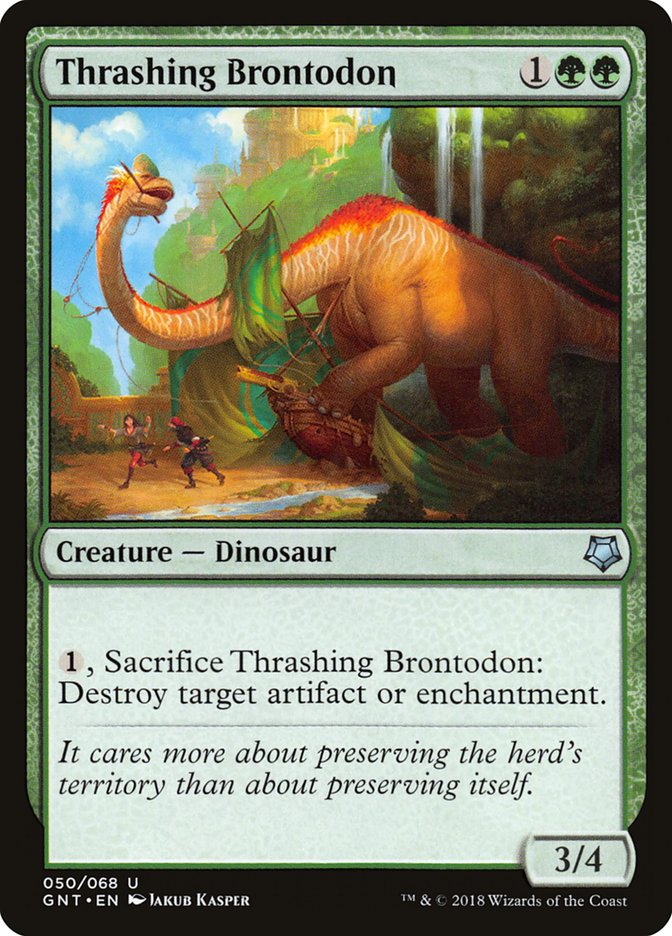 Thrashing Brontodon [Game Night 2018] | Gate City Games LLC