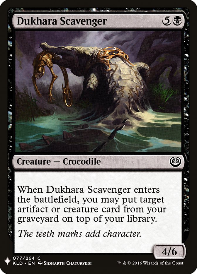 Dukhara Scavenger [Mystery Booster] | Gate City Games LLC