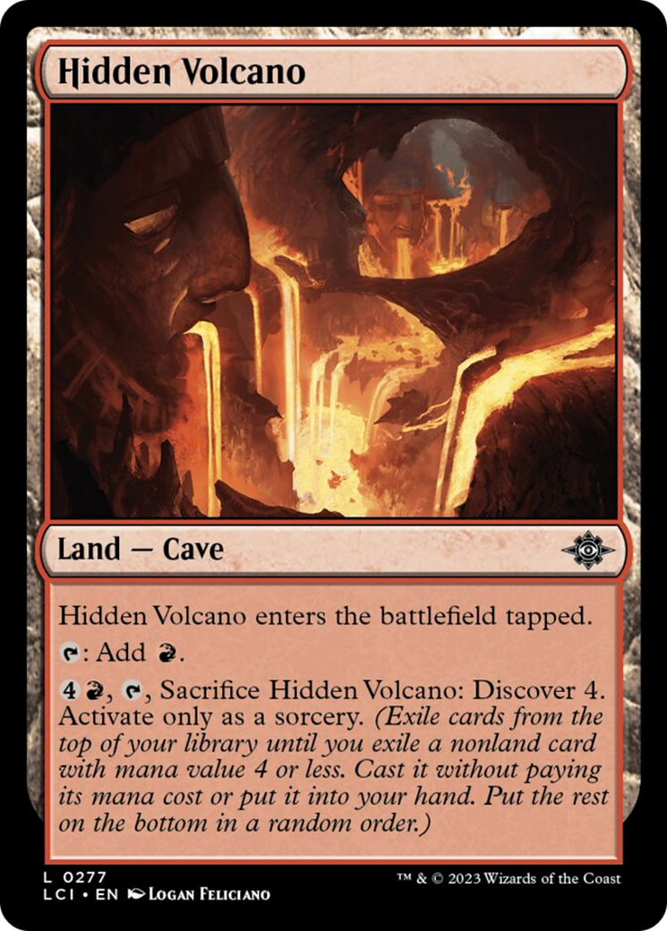 Hidden Volcano [The Lost Caverns of Ixalan] | Gate City Games LLC