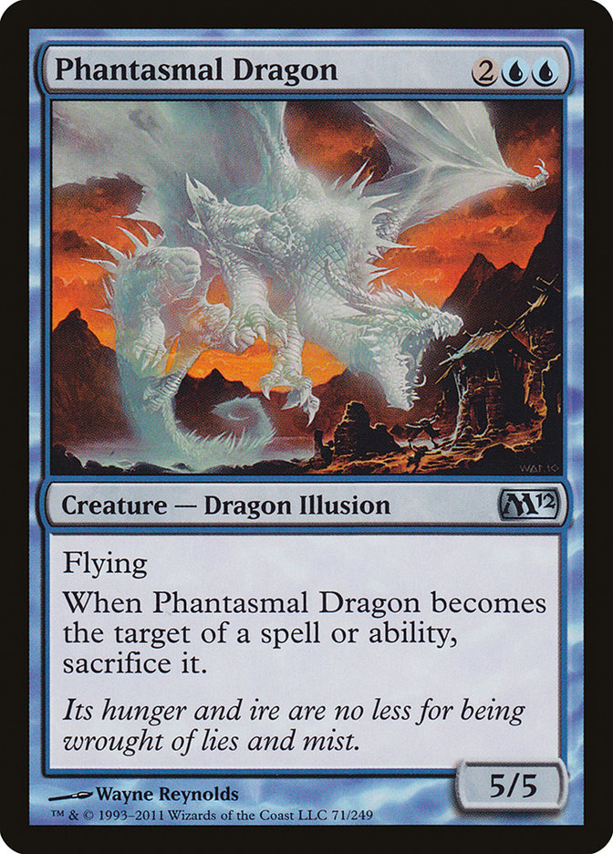 Phantasmal Dragon [Magic 2012] | Gate City Games LLC