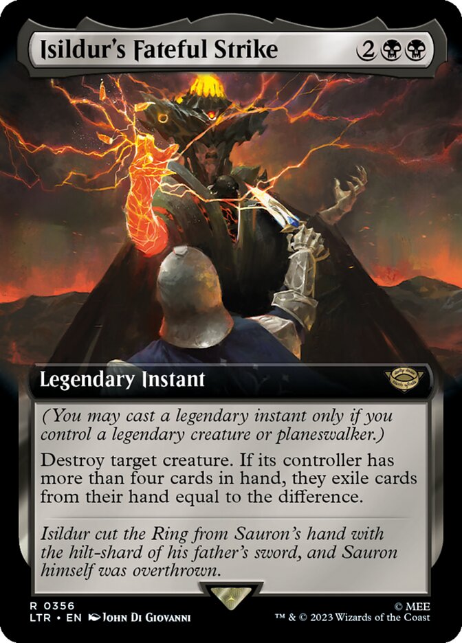 Isildur's Fateful Strike (Extended Art) [The Lord of the Rings: Tales of Middle-Earth] | Gate City Games LLC