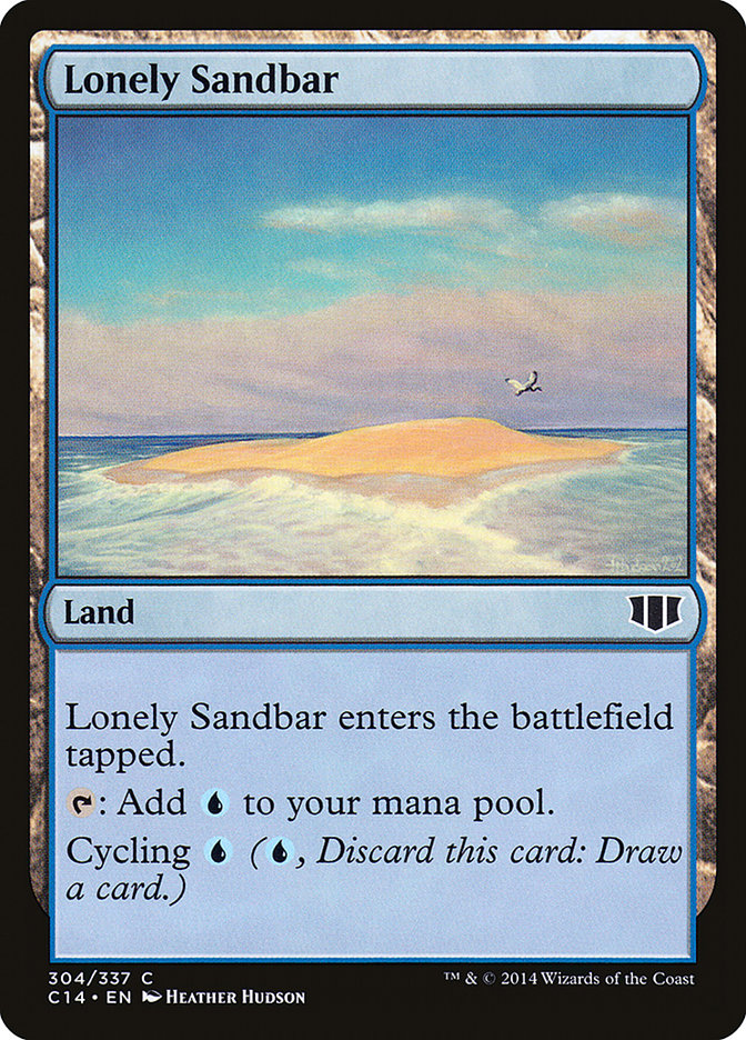 Lonely Sandbar [Commander 2014] | Gate City Games LLC