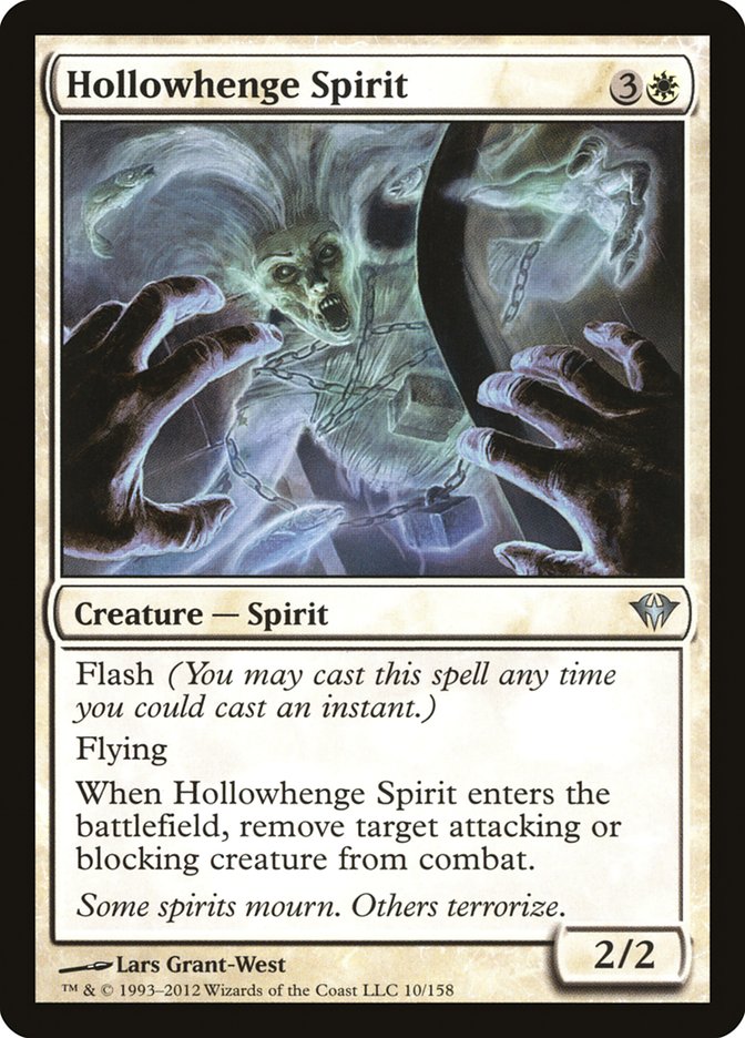 Hollowhenge Spirit [Dark Ascension] | Gate City Games LLC