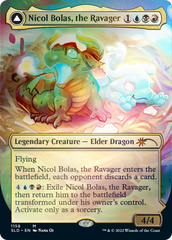 Nicol Bolas, the Ravager // Nicol Bolas, the Arisen (Borderless) [Secret Lair: From Cute to Brute] | Gate City Games LLC