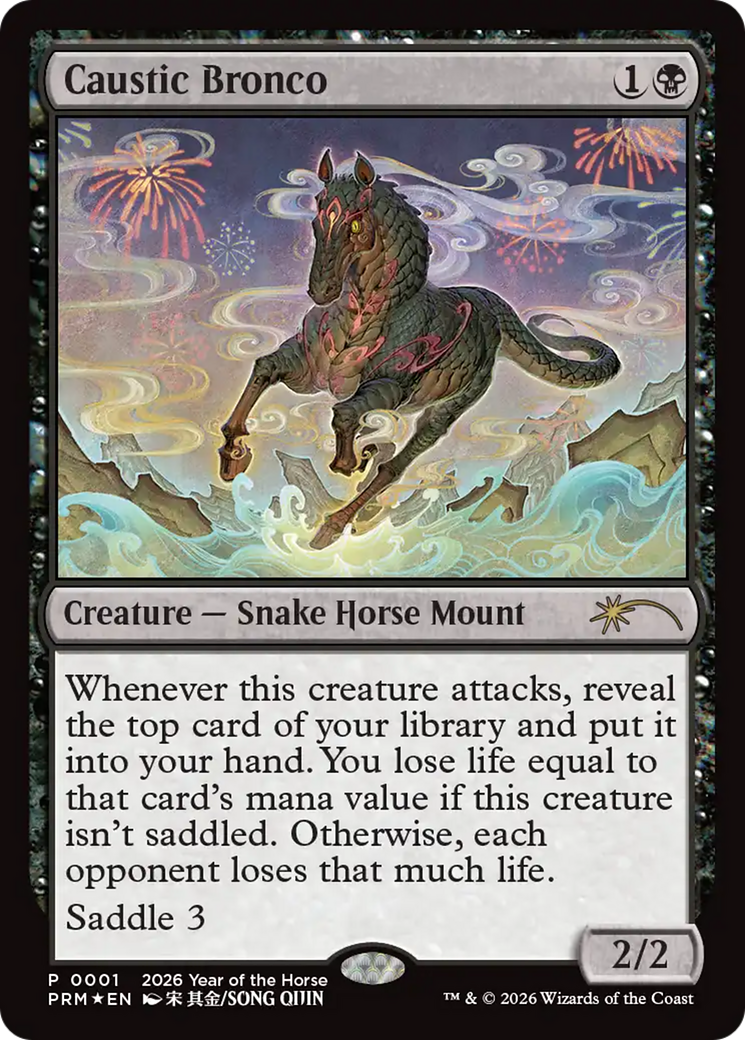 Caustic Bronco (Year of the Horse 2026) [Standard Showdown Promos] | Gate City Games LLC