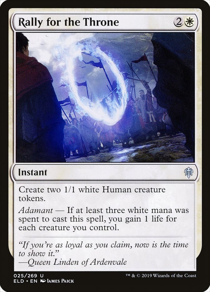 Rally for the Throne [Throne of Eldraine] | Gate City Games LLC