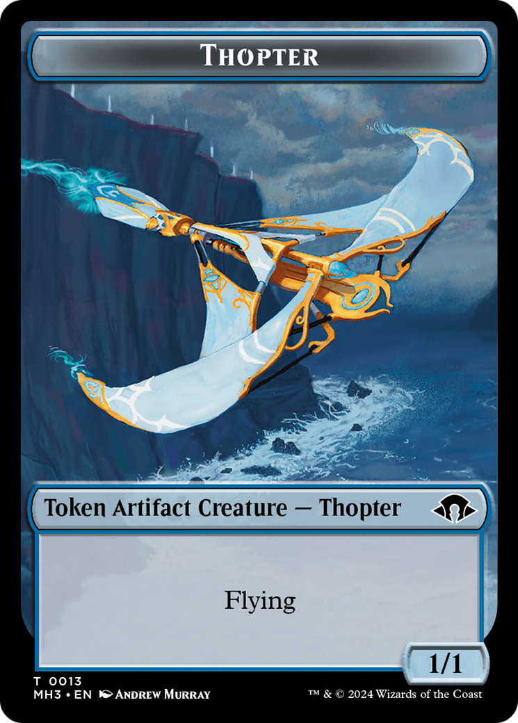 Thopter Token [Modern Horizons 3 Tokens] | Gate City Games LLC