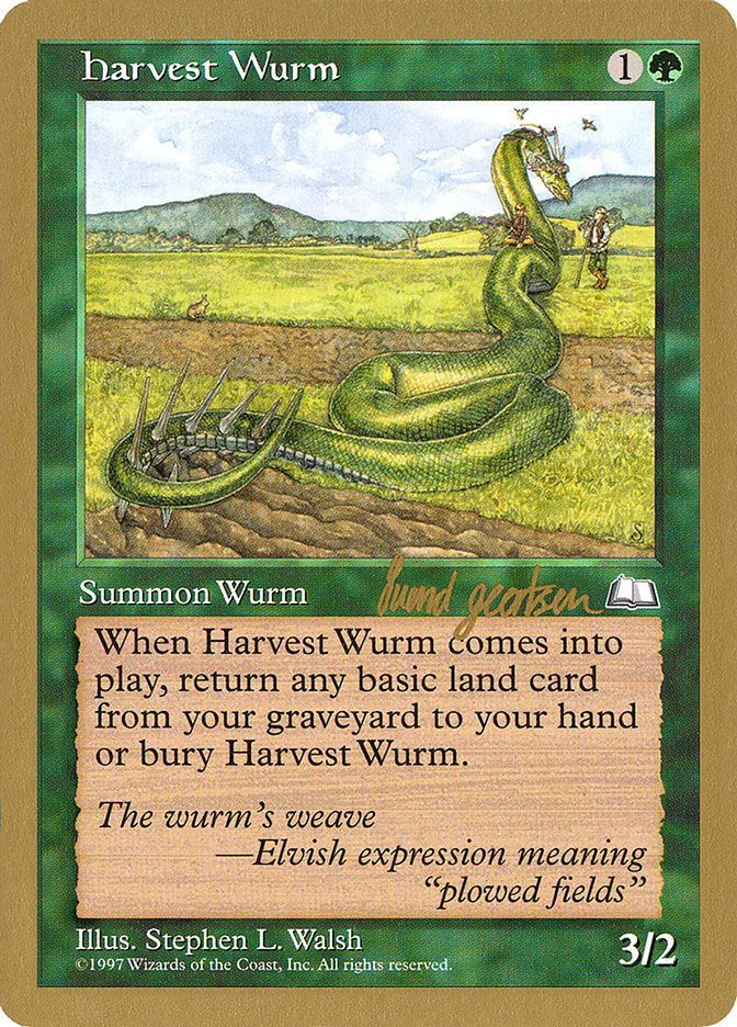 Harvest Wurm (Svend Geertsen) [World Championship Decks 1997] | Gate City Games LLC